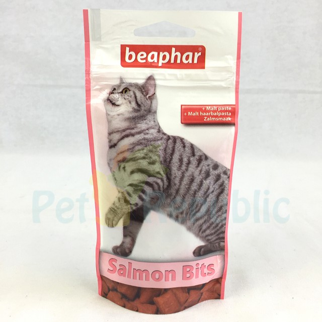 

Pet Republic Snack Kucing BEAPHAR Cat Treat SALMON BITS 35gr