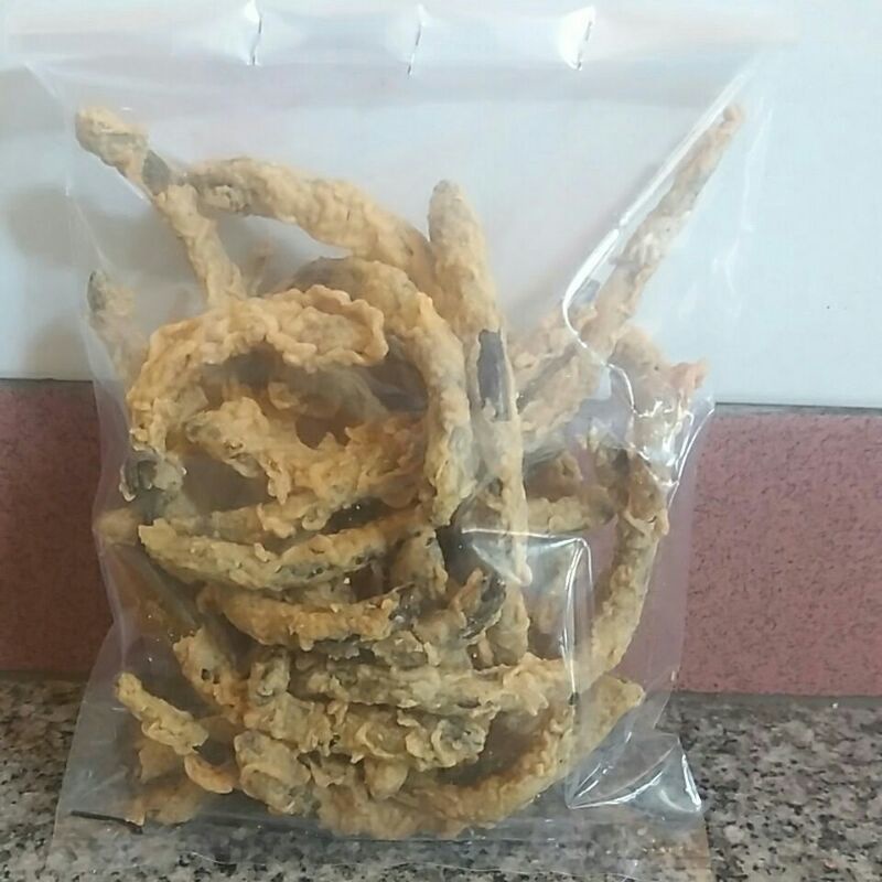 

keripik belut super renyah/cemilan khas solo/makanan bergizi
