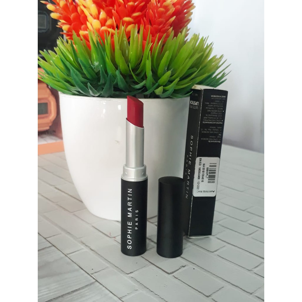 MATTE PRO LIPSTICK ARTISTIC SBMPL7 LIPSTIK SHOPIE MARTIN SOPHIE PARIS PROMO 2021
