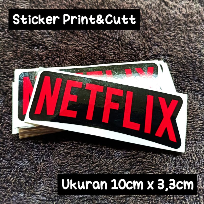 sticker printing NETFLIX