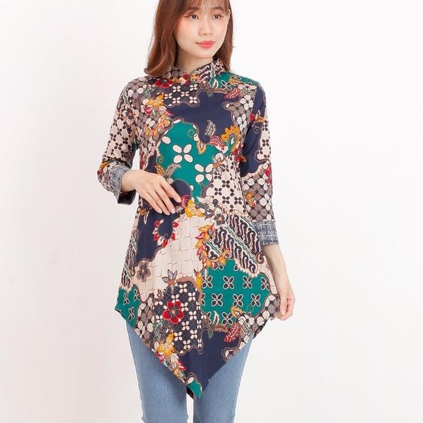 Baju Batik Wanita - Tunik Batik Wanita 514