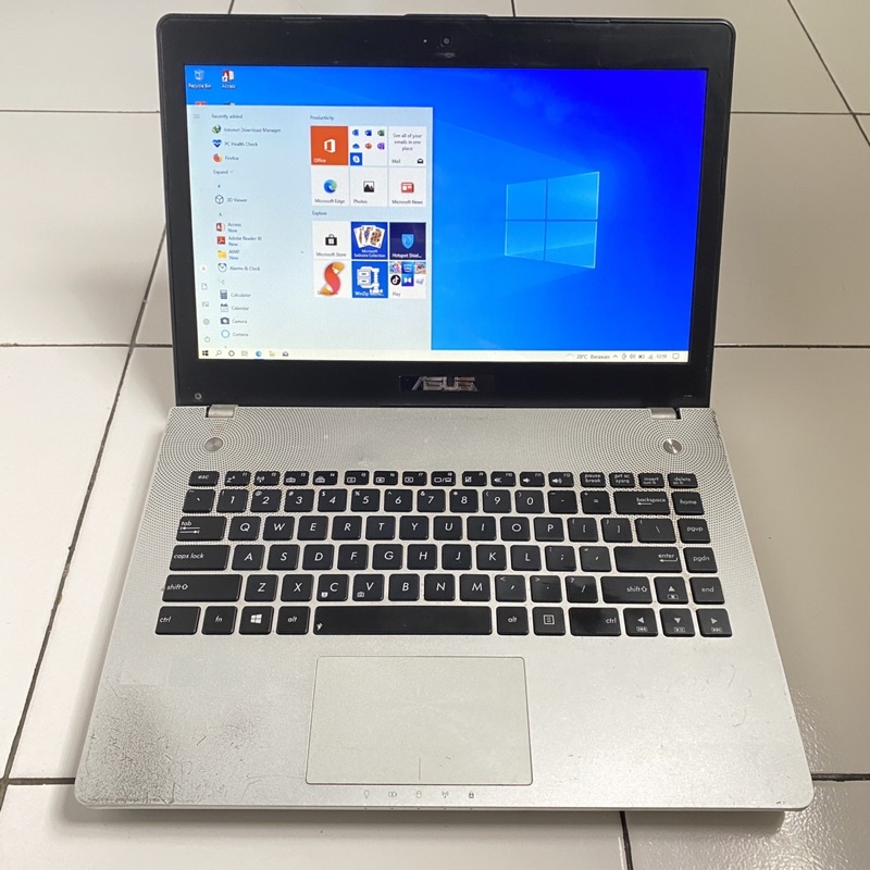 Laptop Asus Core i5-3210M RAM 4 SSD 128 GB HDD 500 GB Nominus Siap Pakai