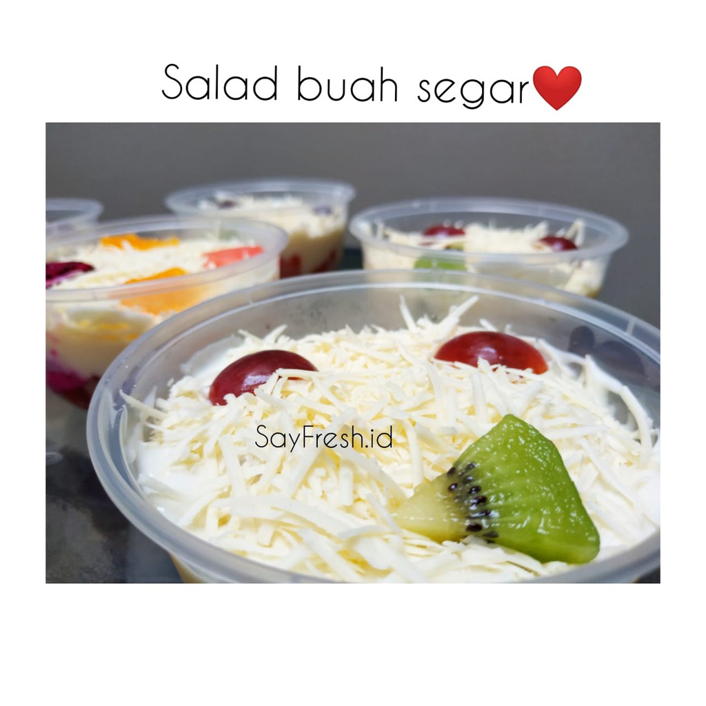 

Salad buah segar 400ml