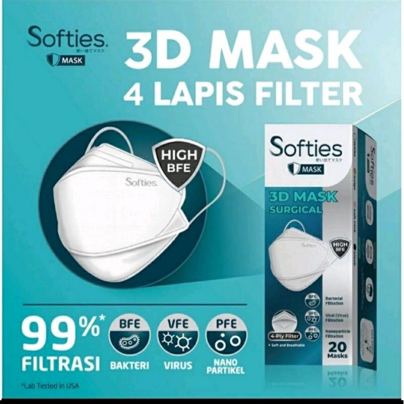 softies 3D mask surgical 100% ORI