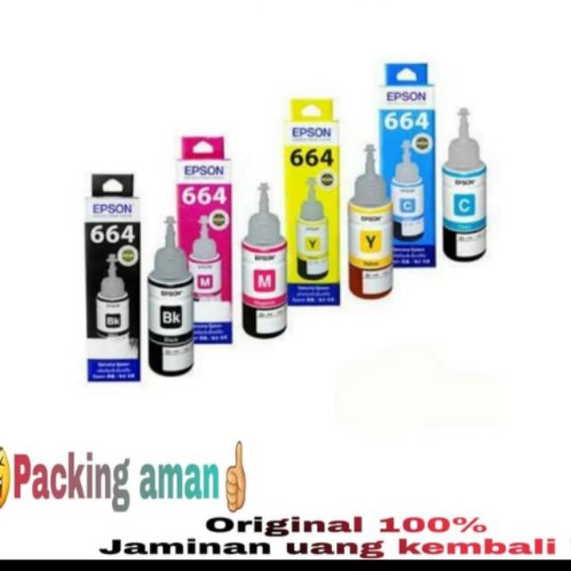 

TINTA EPSON 664BLACK+664COLOUR PAKETAN