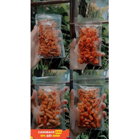 

CEMILAN PEDAS Basreng dan Sisreng(Sosis Goreng)Dengan Aroma DAUN JERUK