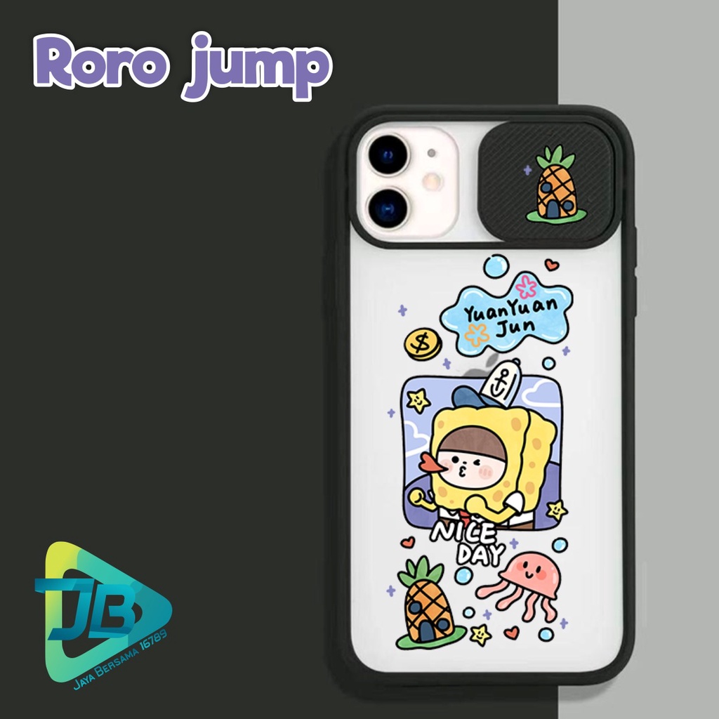 SOFTCASE SLIDE KAMERA RORO JUMP OPPO VIVO SAMSUNG XIAOMI REALME IPHONE ALL TYPE JB4941