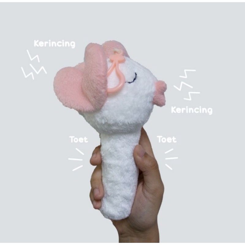 Cuit Rattle Mainan Boneka Tangan Shika Series/Mainan Bayi Anak