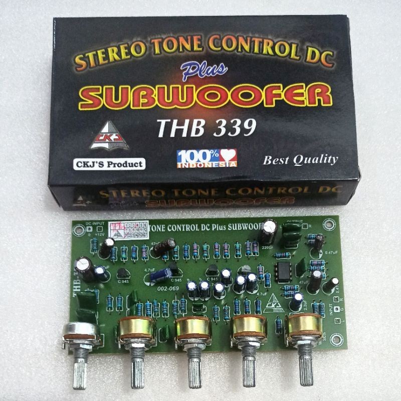 Stereo Tone Control DC Plus Subwoofer THB 339 CKJ Product