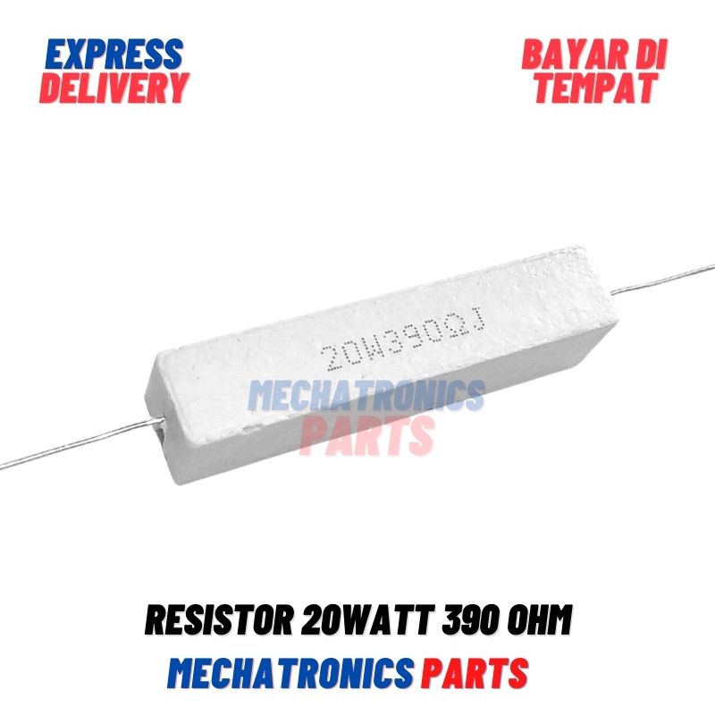 [PAS-9663] RESISTOR 20WATT 390OHM