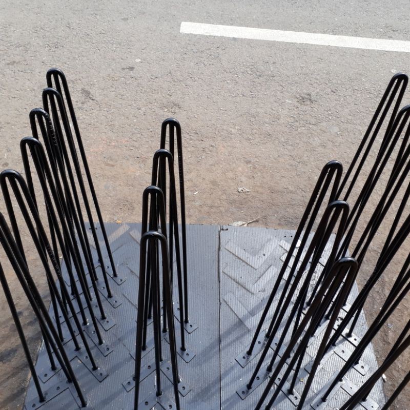 kaki meja besi hairpin leg 8mm