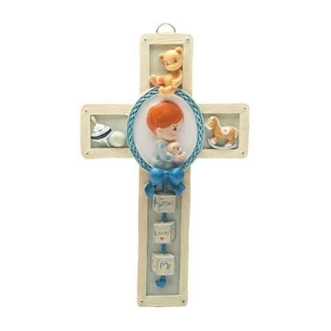 Pajangan Salib Dinding Untuk Kamar Anak / Boy - Hiasan Dinding Rohani