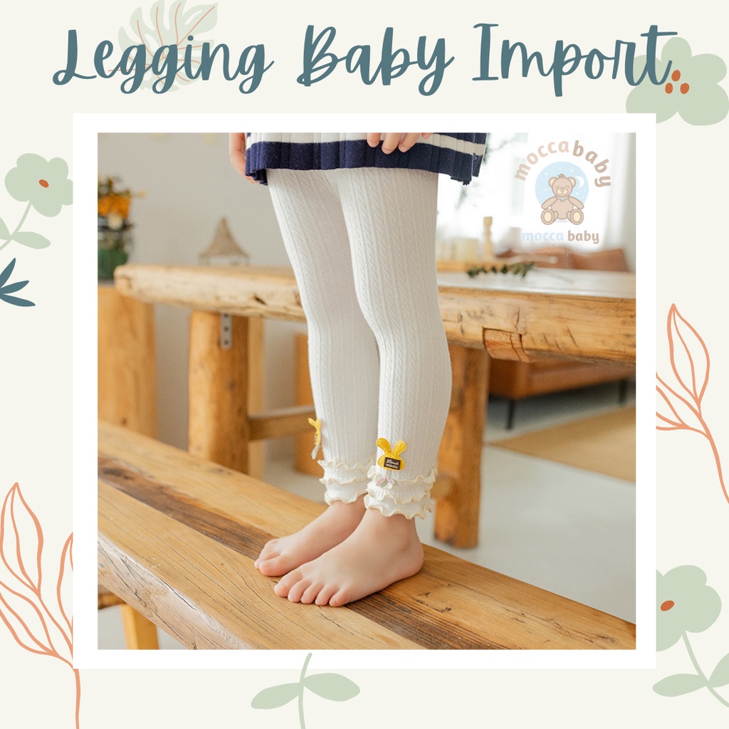 MBSS Legging Bayi Perempuan / Legging Anak / Kaos Kaki Panjang Bayi 303