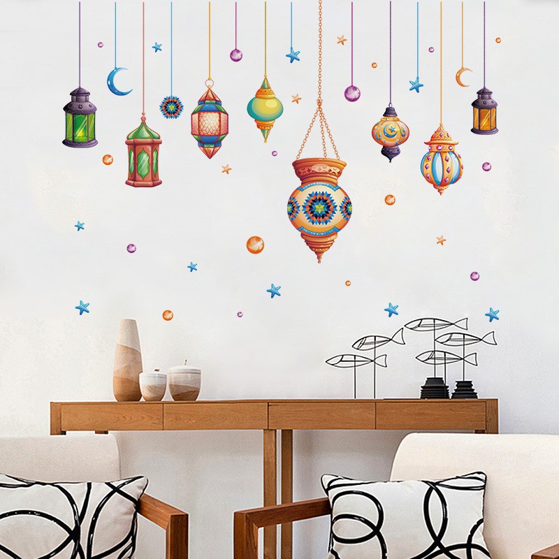 Reliza Wall Sticker Lampu Gantung CHANDELIER LAMP Stiker Dinding LDR9263