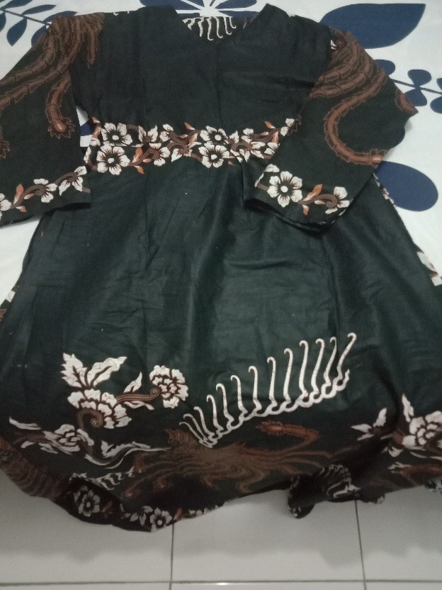 Gamis Batik Manggar,sekar,cantik, Kubis,kupu,padi,daun/cod