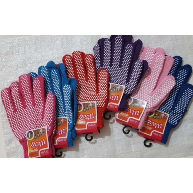 Sarung Tangan Anti Slip / Sarung Tangan Wanita / Sarung Tangan Pria /