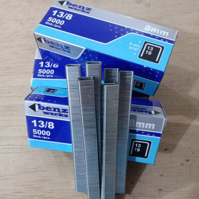 

BN - Anak Staples / Anak Hektar Tembak / 8mm Benz 5000Pcs
