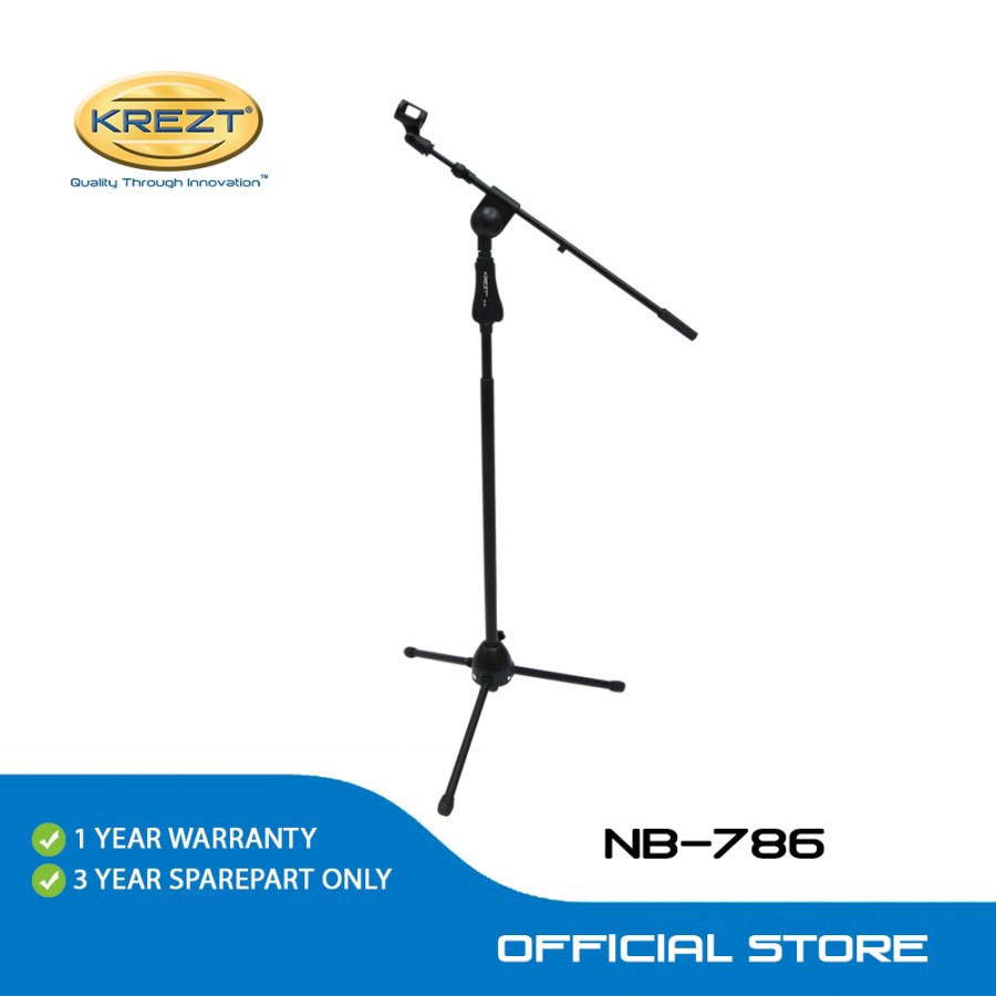 STAND MICROPHONE KREZT NB 786