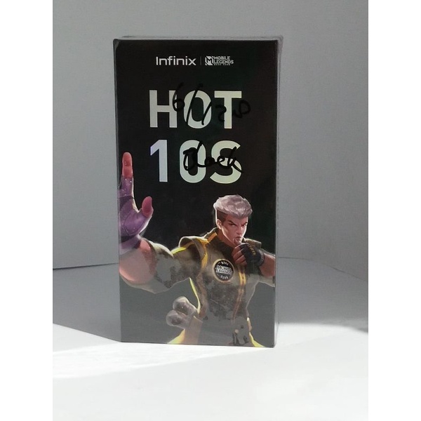 Hp Infinix Hot10s ram 6 Gb / 128Gb black only Garansi resmi infinix