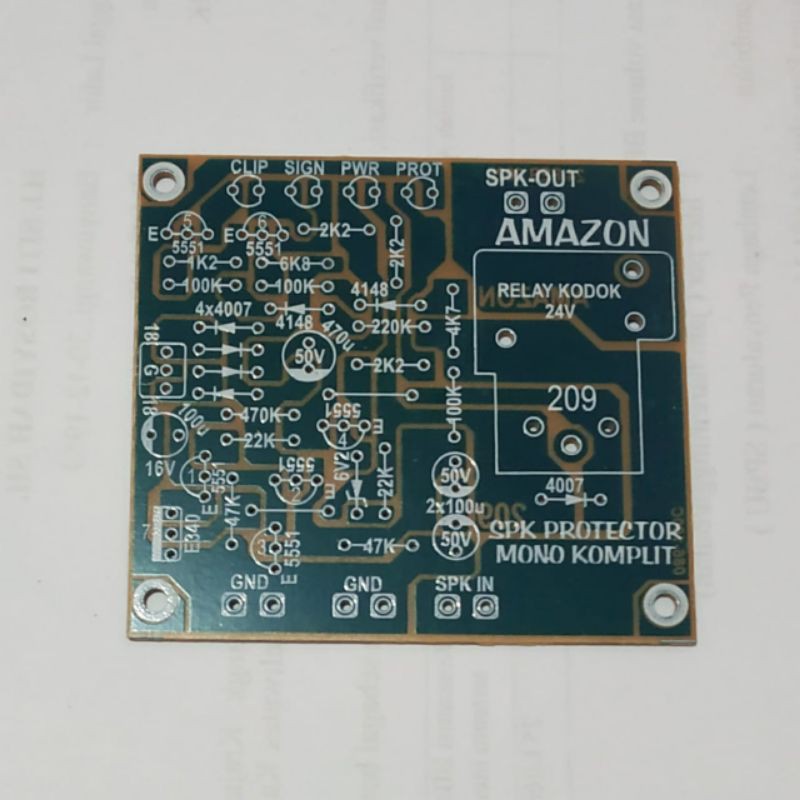 PCB Speaker Protector Plus Clip Signal Protek Amazon 209