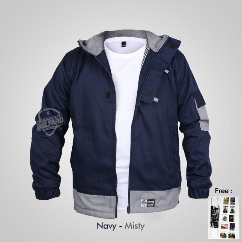 Jaket Bulfaro Original Terbaru /Jaket Taslan