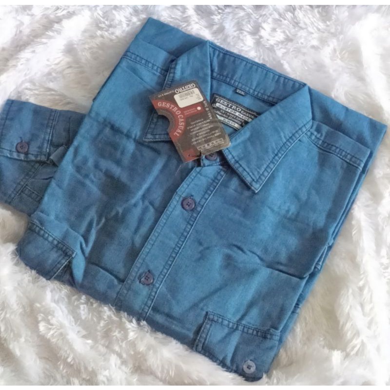 KEMEJA LEVIS PRIA JUMBO