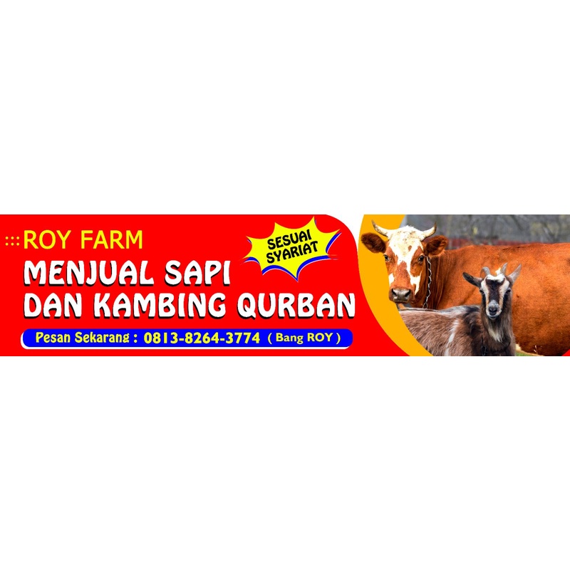 Jual Banner / Spanduk Qurban 1m X 4m Indonesia|Shopee Indonesia