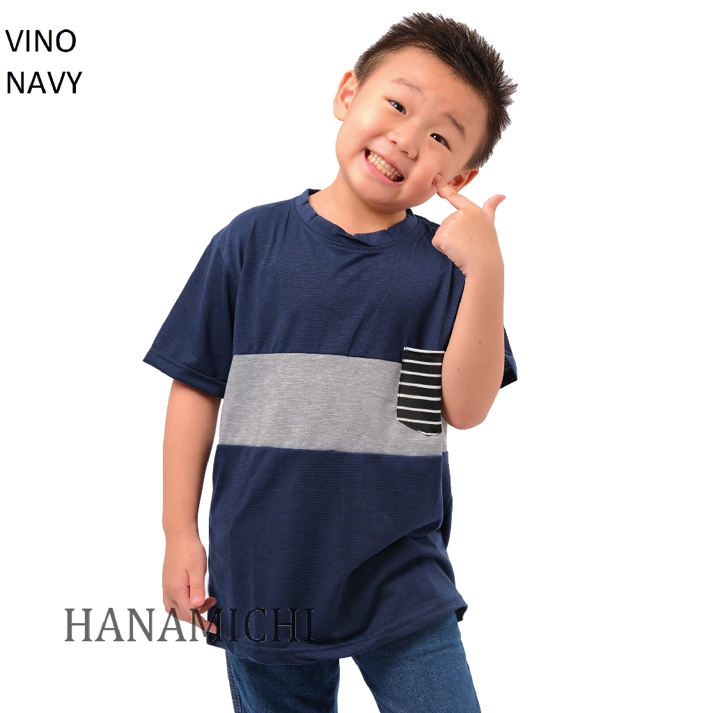 Hanamichi VINO Kaos Anak Lengan Pendek