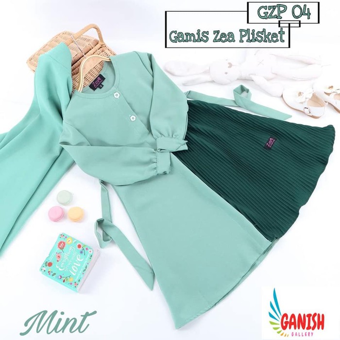 Kagumi Kids 40 Navy By Ethica (Elfa 112) Baju Muslim Gamis / Dr 9851BN Sale Syari Baju Muslim Perem