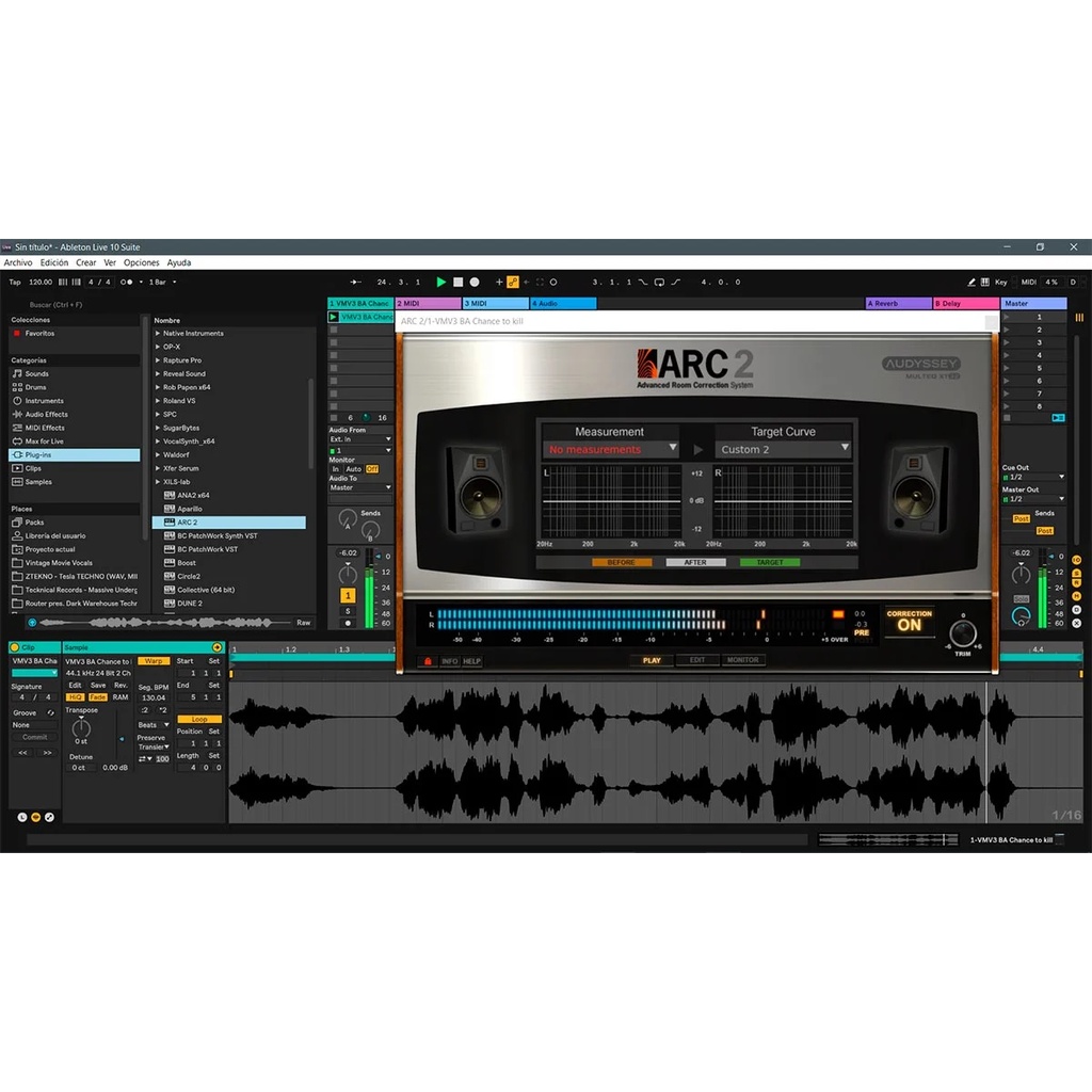 IK Multimedia ARC System 2 VST Plugin the first acoustic correction system that combines a super acc