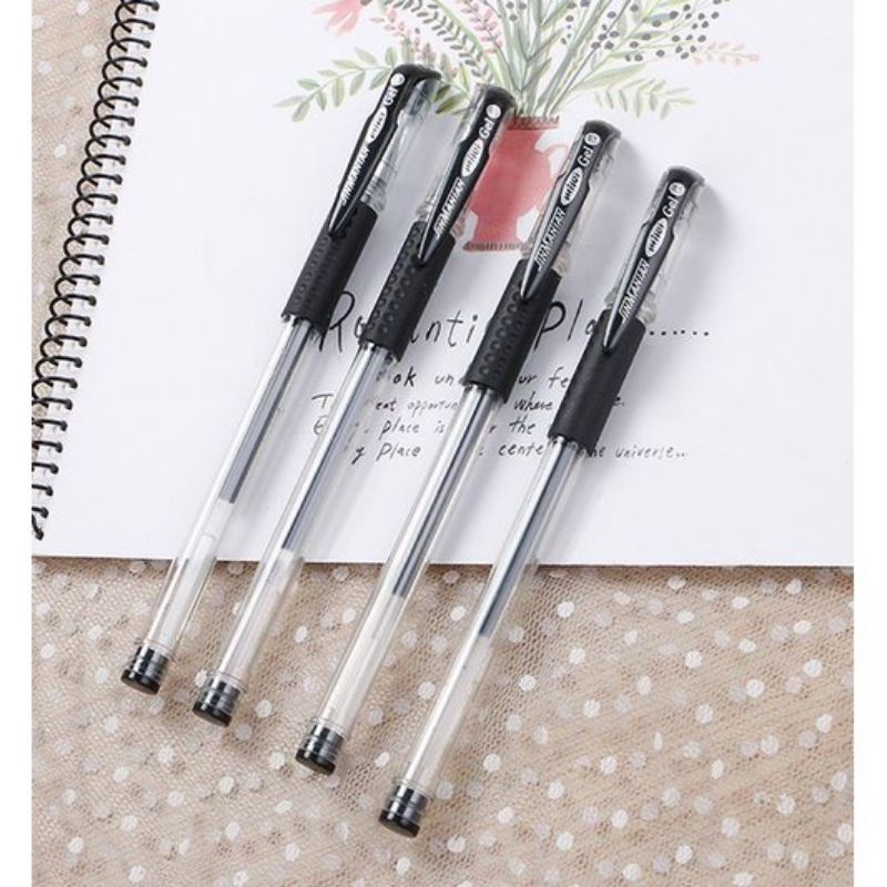 

PULPEN GEL PULPEN CAIR TINTA REFILL WARNA HITAM 0.5 MM