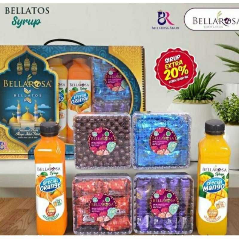 

Bellarosa Paket lebaran belatos syrup/kue kering lebaran