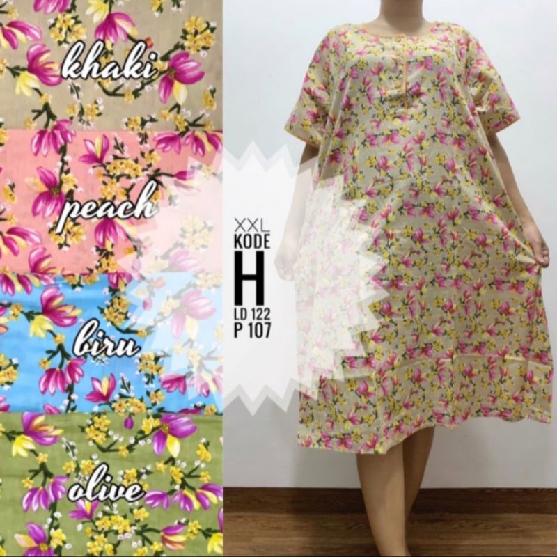 Daster - Daster katun - Daster katun premium - daster terbaru - daster kekinian - daster katun size 