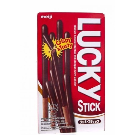 

Meiji Lucky Stick Chocolate 45Gr