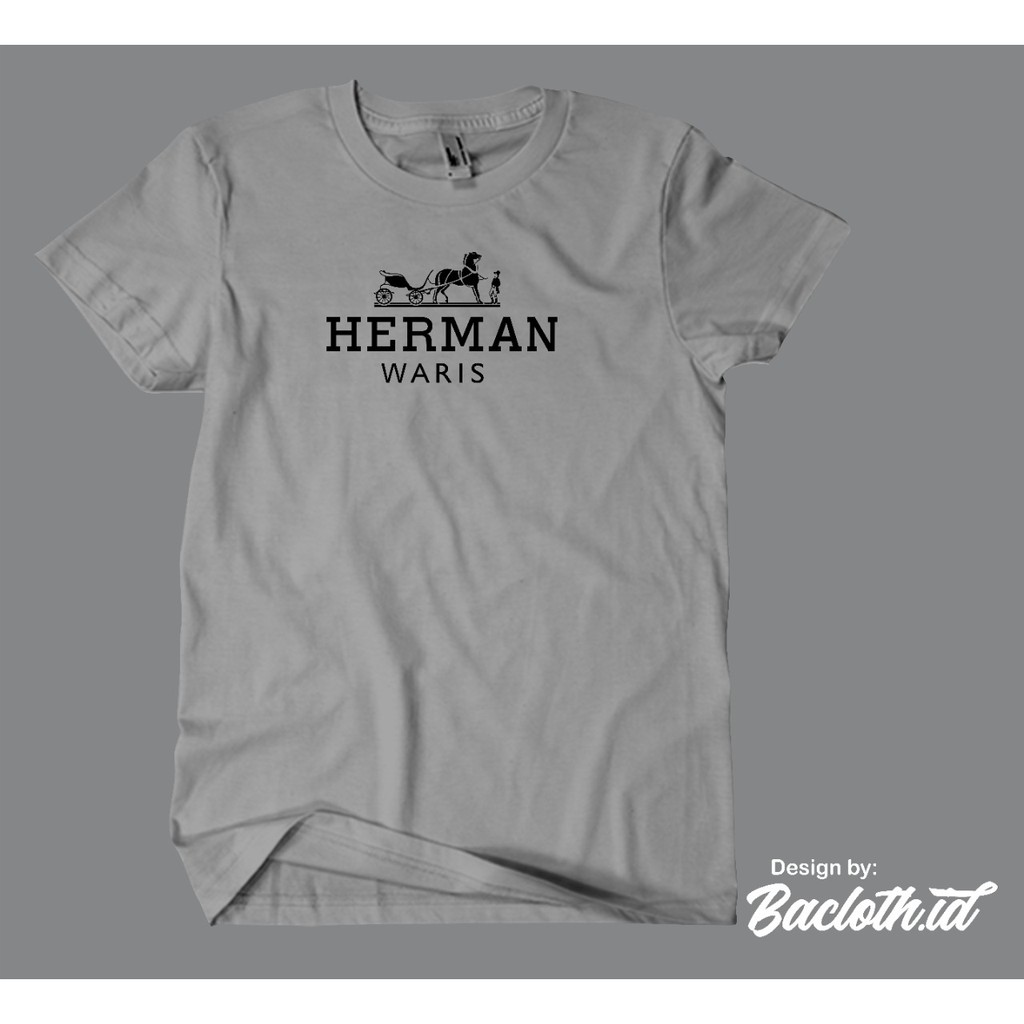 KAOS PLESETAN HERMES COTTON COMBED 20S PREMIUM