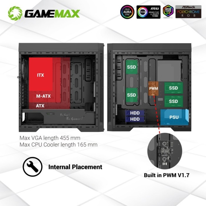 PC Case Gamemax ABYSS M908-TR