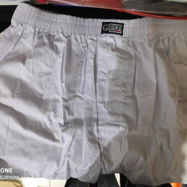 BOXER GT MAN PUTIH BX 01 / CELANA DALAM GT MAN / BOXER PRIA GT MAN / CELAMA BOXER PASTI ORI