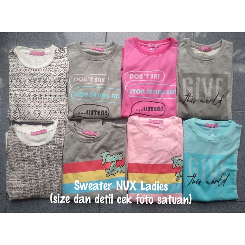 SWEATER WANITA NUX LADIES