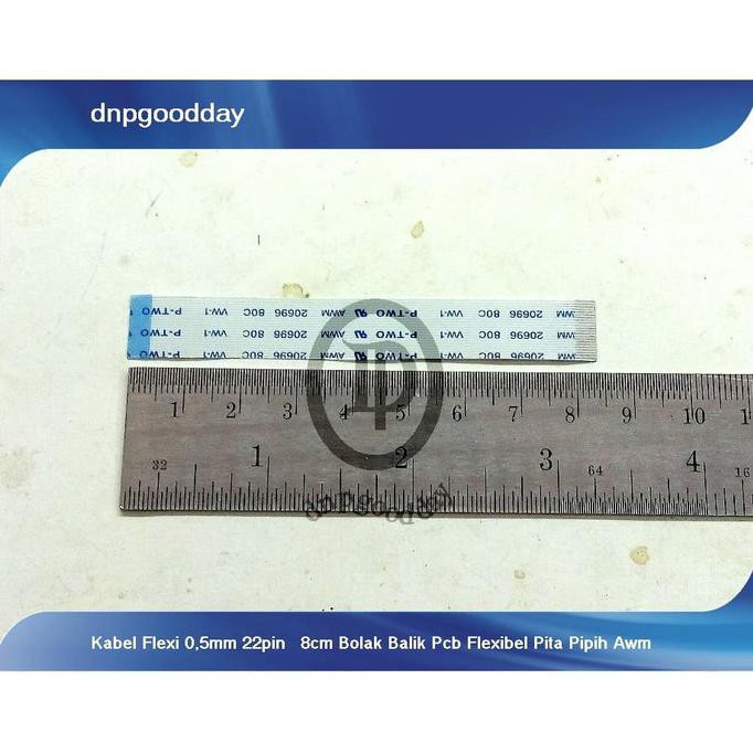 

Kabel Flexi 0,5Mm 22Pin 8Cm Bolak Balik Pcb Flexibel Pita Pipih Awm Dnpgood11 Segera Dapatkan