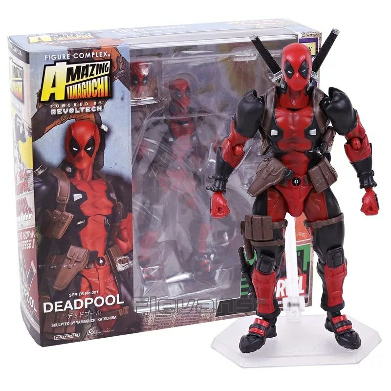 revoltech deadpool yamaguchi new misb