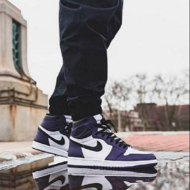 nike air jordan 1 retro high og court purple