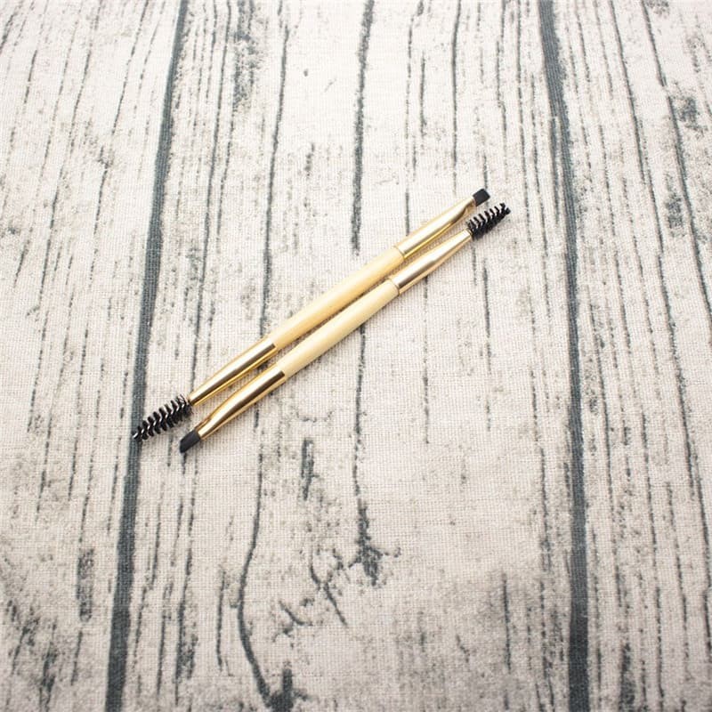 Doublesided Angled Eyebrow Brush