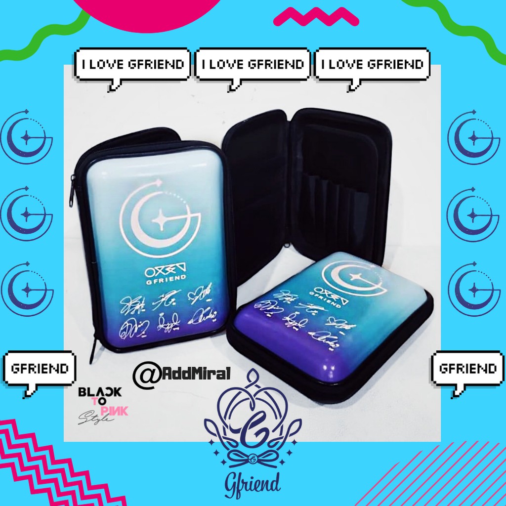 

Kotak Pensil GFRIEND BUDDY Model Smiggle KPOP Pencil Case Tempat Pensil Hard Case