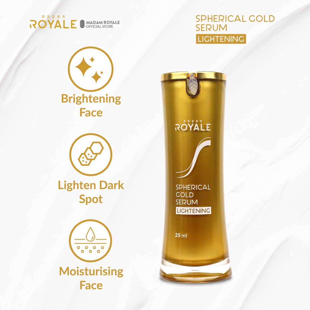 Paket Bundling Madam Royale Day Cream, Night Cream &amp; Spherical Gold Serum (Face Serum)