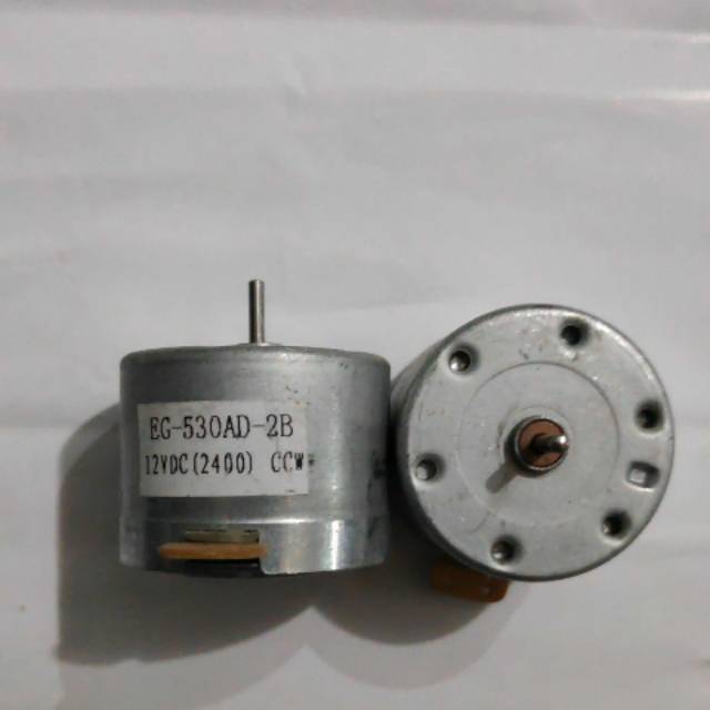 (Bisa ditawar/Jamin Termurah)Dinamo Tape Jadul 12V ccw (Dinamo EG-530AD-2B 12VDC CCW)