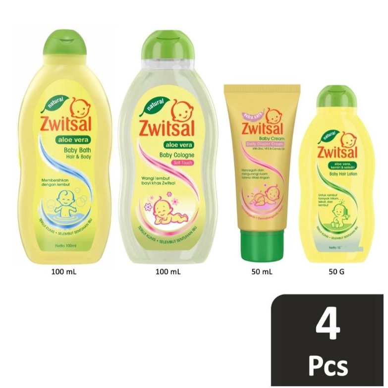 Zwitsal Natural Basic Pack Gifset - Baby Travel Pack