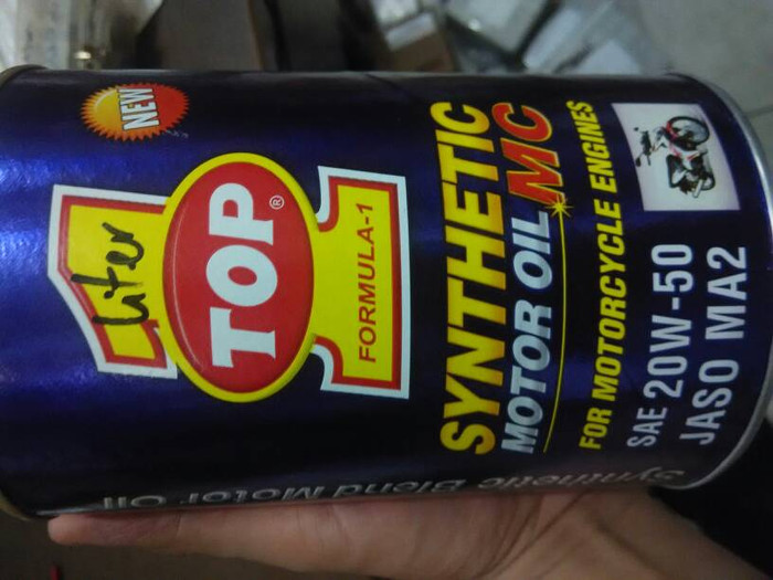 oli top1 top 1 synthetic motor oil 1 liter 20w-50