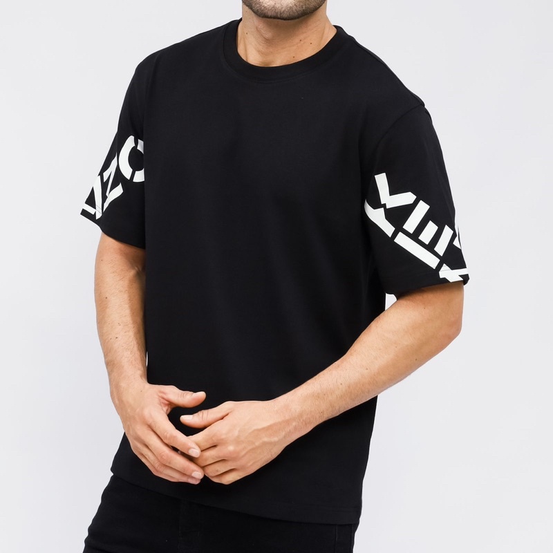 Ken. Logo Cross Hands Black Tshirt