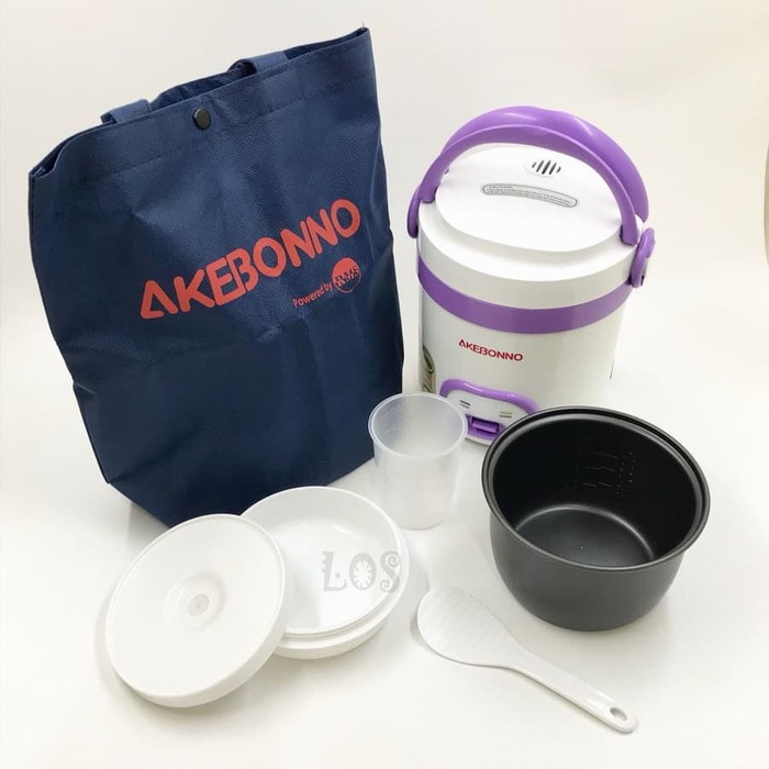 Rice Cooker AKEBONNO 0.3 liter 1688 (00148.00014) - Hijau muda