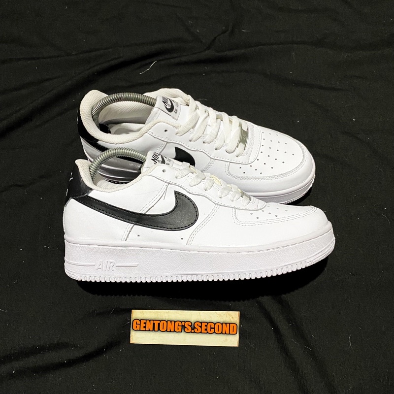 Nike Air Force 1 White Black Second